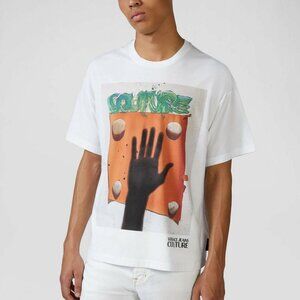 🎁 Versace Jeans Couture Printed Oversize T-shirt